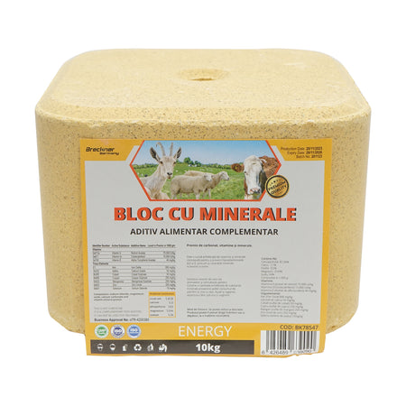 Bloc Cuvitamine Si Minerale Pentru Animale 10kg