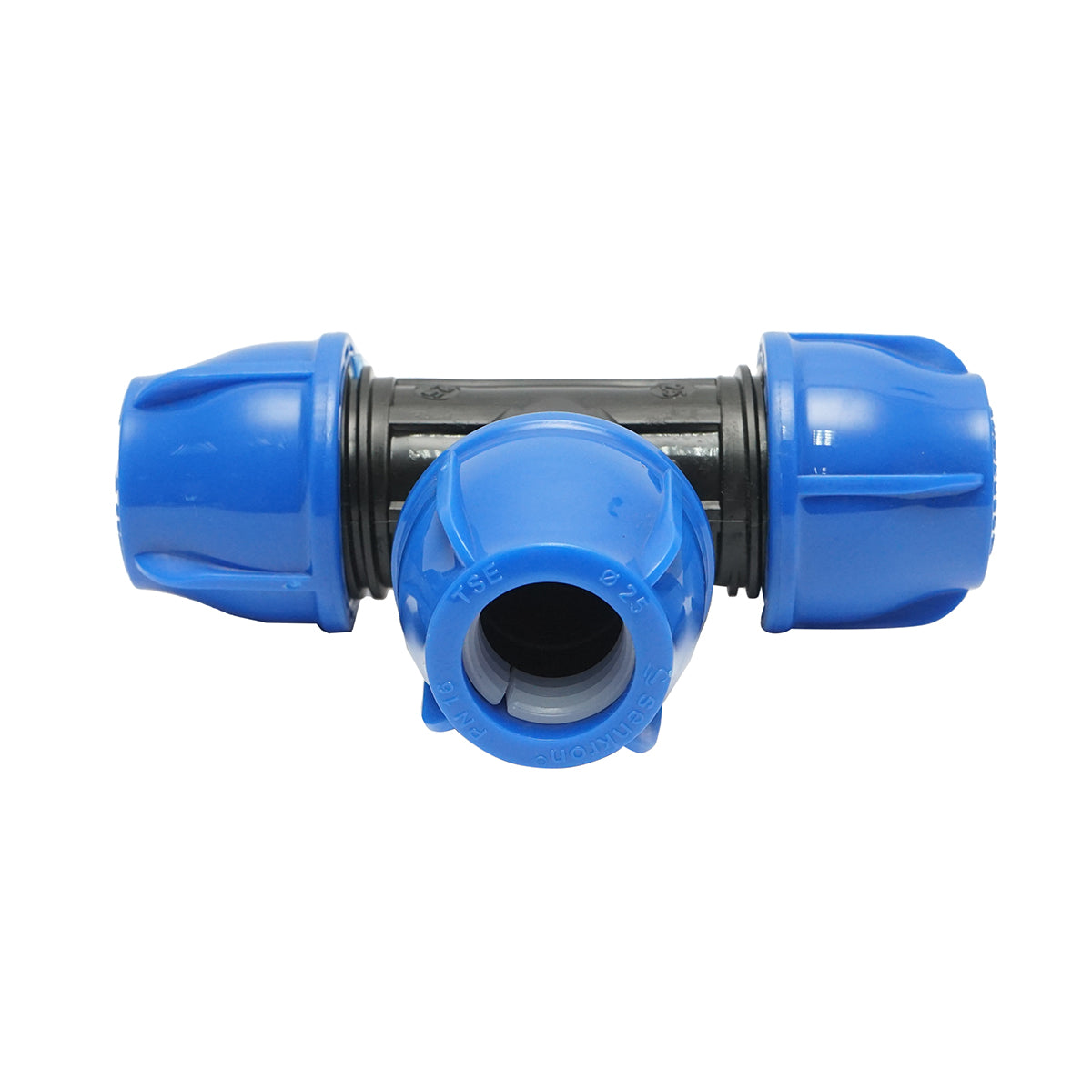 Teu Egal Compresiune D25x25x25mm Pn16, Pentru Sisteme De Irigatii