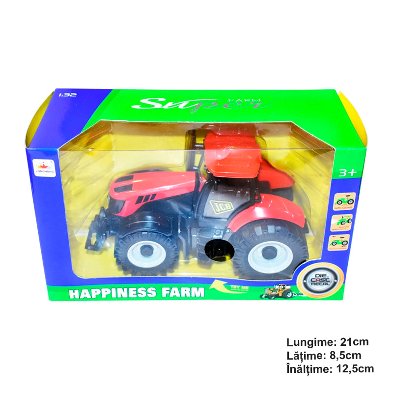 Jucarie Tractor Jcb Rosu