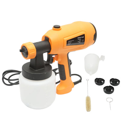 Pistol vopsit electric 550 W, debit 800 ml/min, 3 duze, rezervor 800 ml, DISRX10