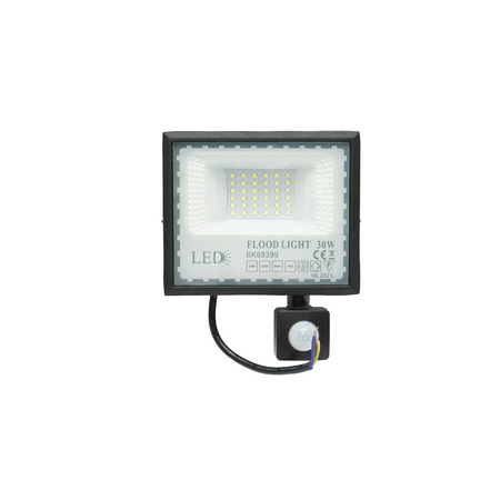 Proiector Cu Senzor 30 W 6500k Ip65 220v 80lm/w