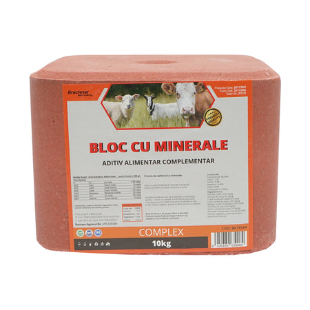 Bloc Cu Minerale Pentru Animale 10 Kg