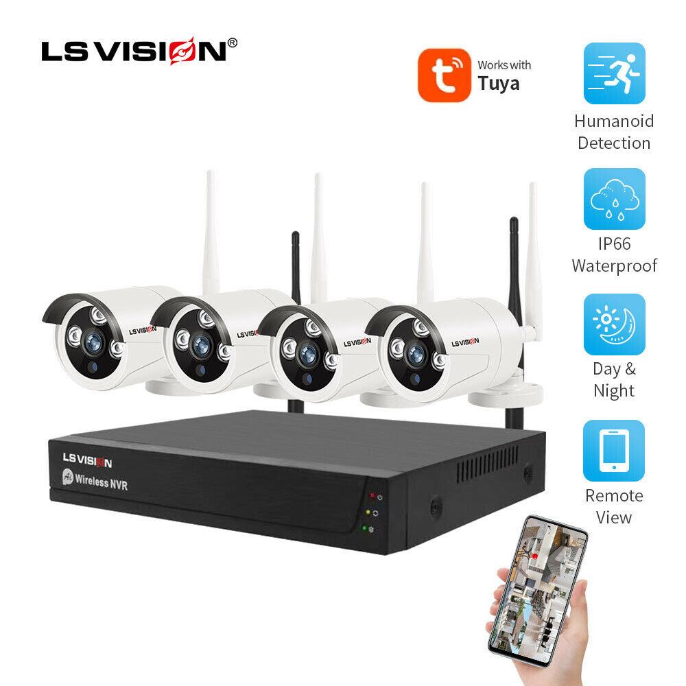 Sistem supraveghere CCTV 4 camere, senzor de mișcare, WIFI, HD, 2.4G DISEK06