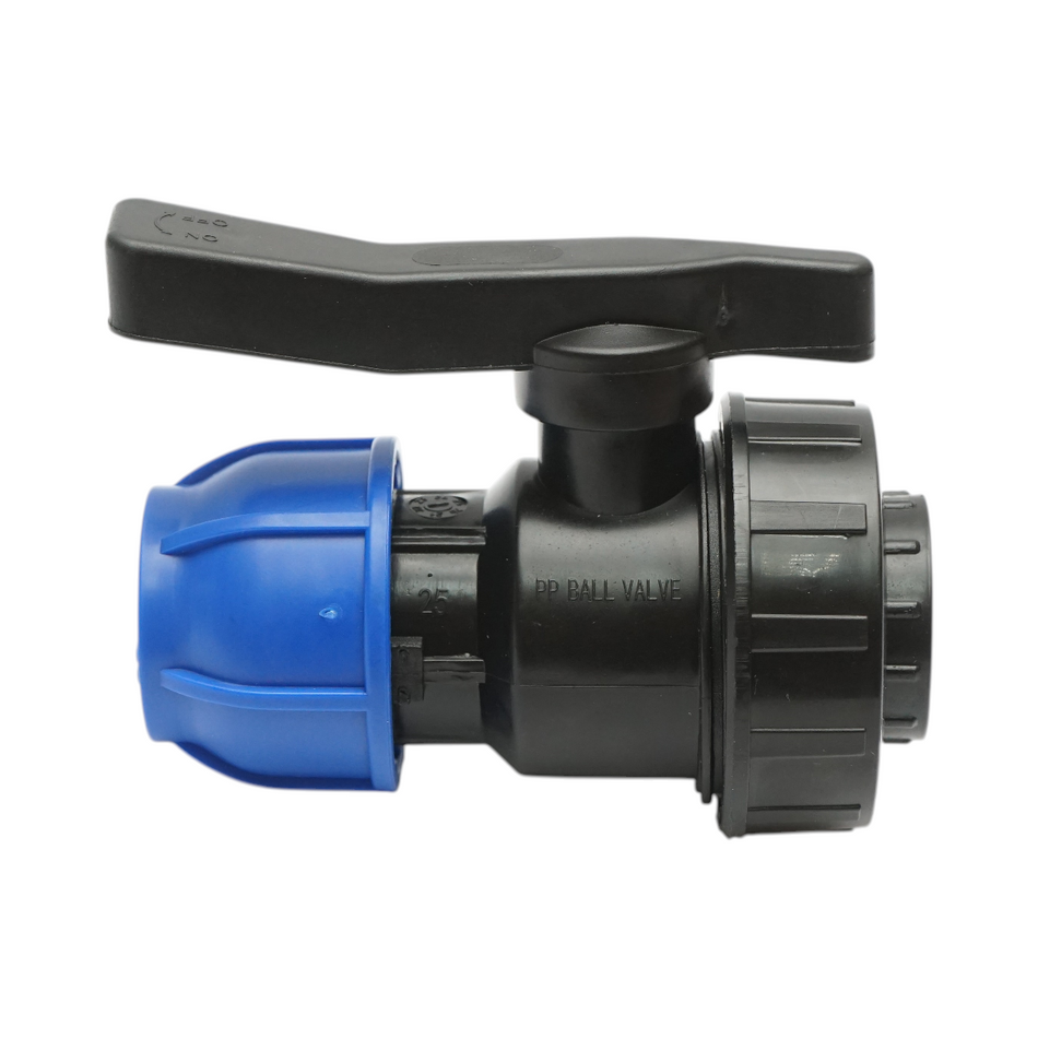 Robinet cu bilă cu compresiune 25 mm și filet interior 3/4 inch PN16 DISLU58