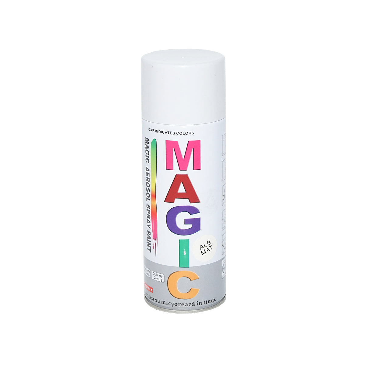 Vopsea Spray Alb Mat, 450ml