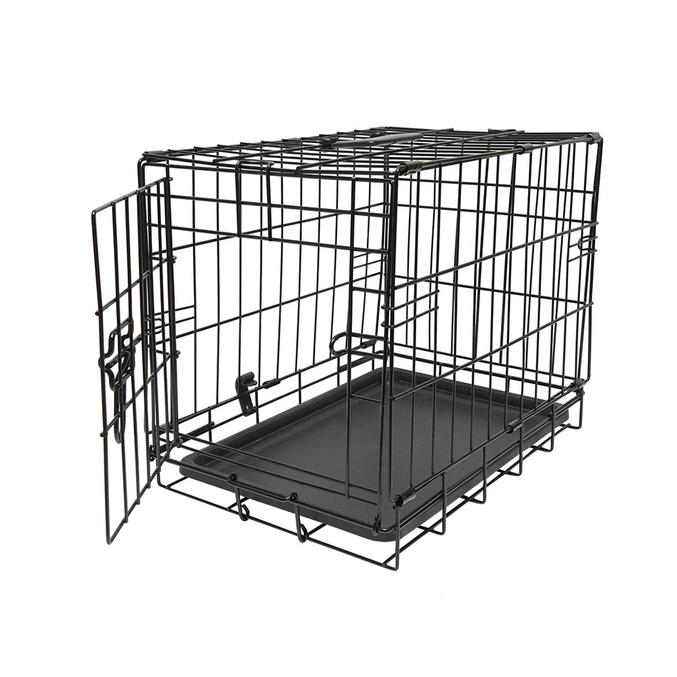Cusca  Animale Pliabila, Metal , Tava Detasabila 44.5x30.5x36.5cm