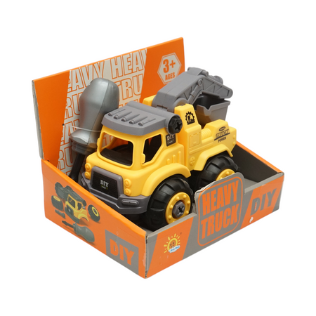 Camion Cu Brat Excavator Jucarie Tip Montessori