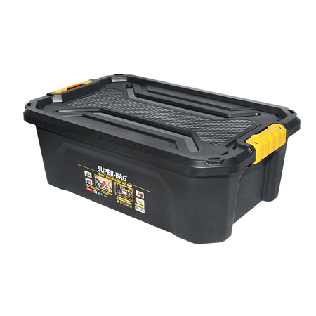 Cutie depozitare cu capac pentru sarcini grele 30L 580x380x200mm BK92827