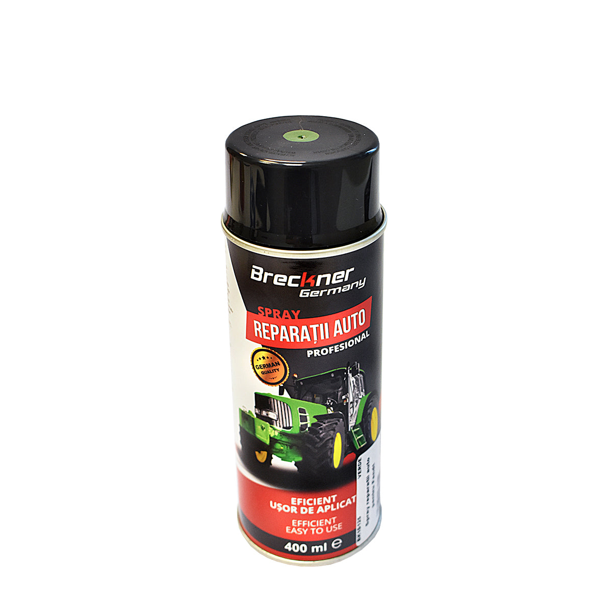 Spray vopsea verde pentru reparații auto, tip Fendt, strat alchidic BK1S125
