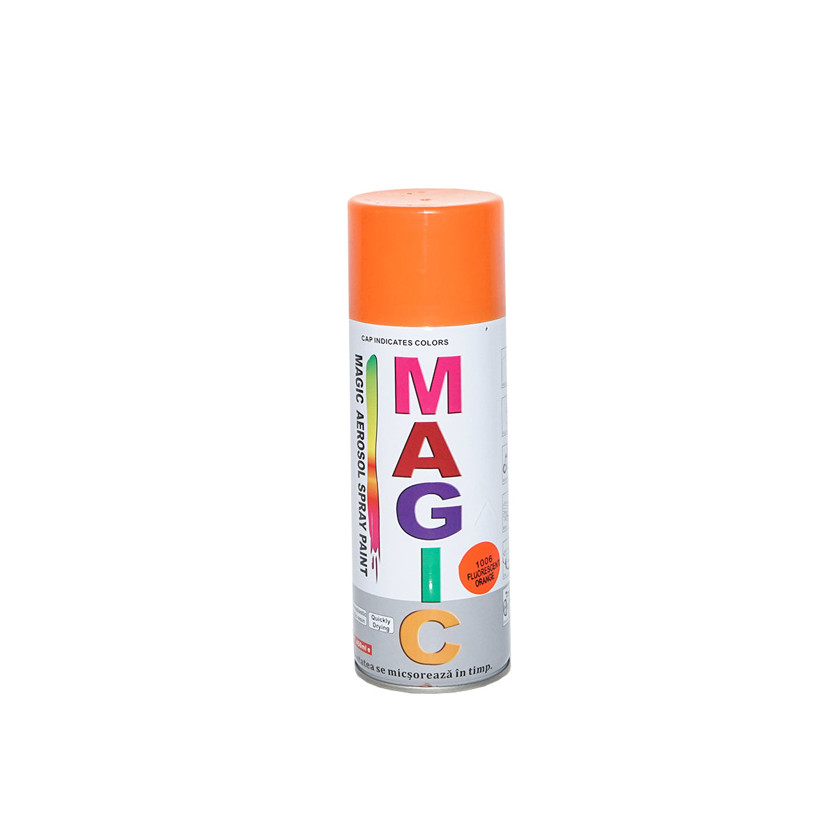 Vopsea Spray Portocaliu Fluorescent, 450ml
