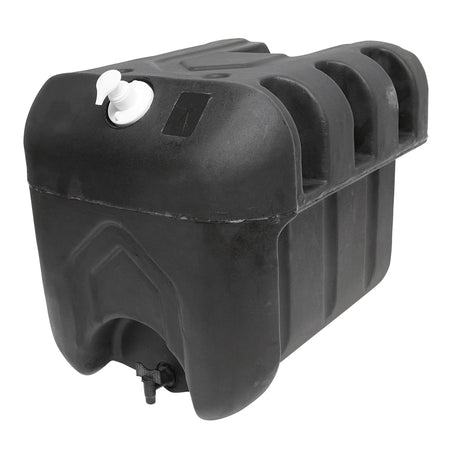 Rezervor apă 50 L cu robinet și dozator de săpun 250 ml plastic negru 420 × 440 × 400 mm DISCK31