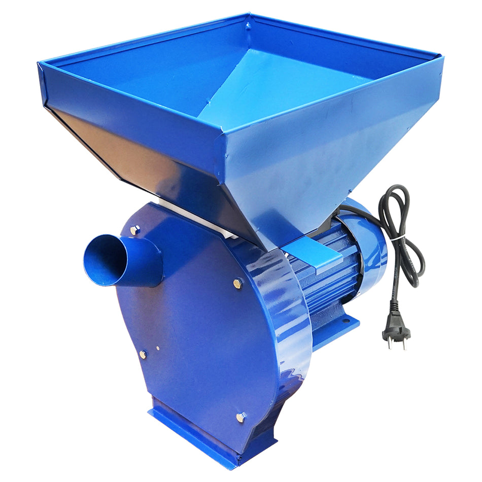 Moara Electrica Pentru Cereale 220v, 1.1 Kw, Capacitate 240 Kg/h