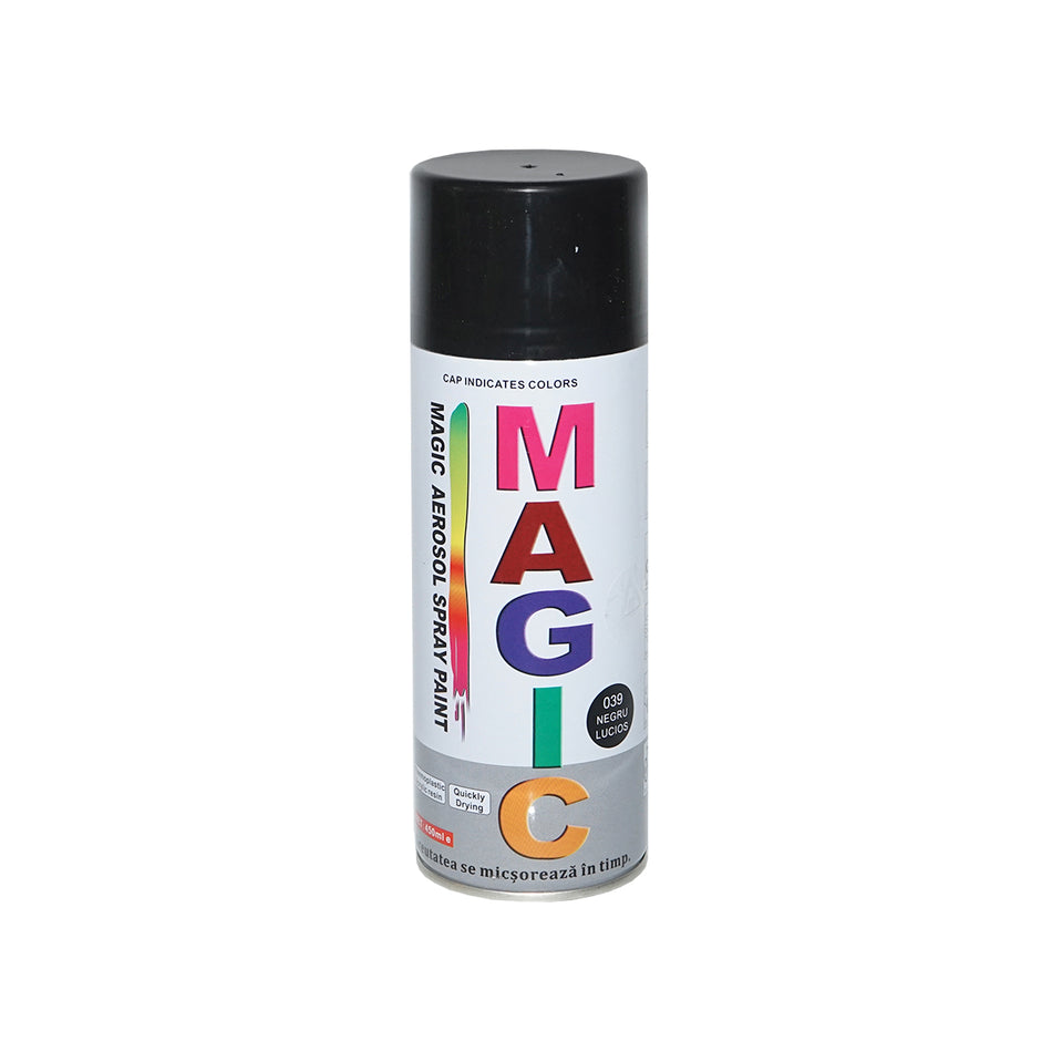 Vopsea Spray Negru Lucios 039, 450ml