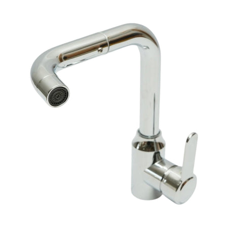 Baterie chiuvetă bucătărie tip U, pipă rotativă 360 grade, monocomandă DISVM57