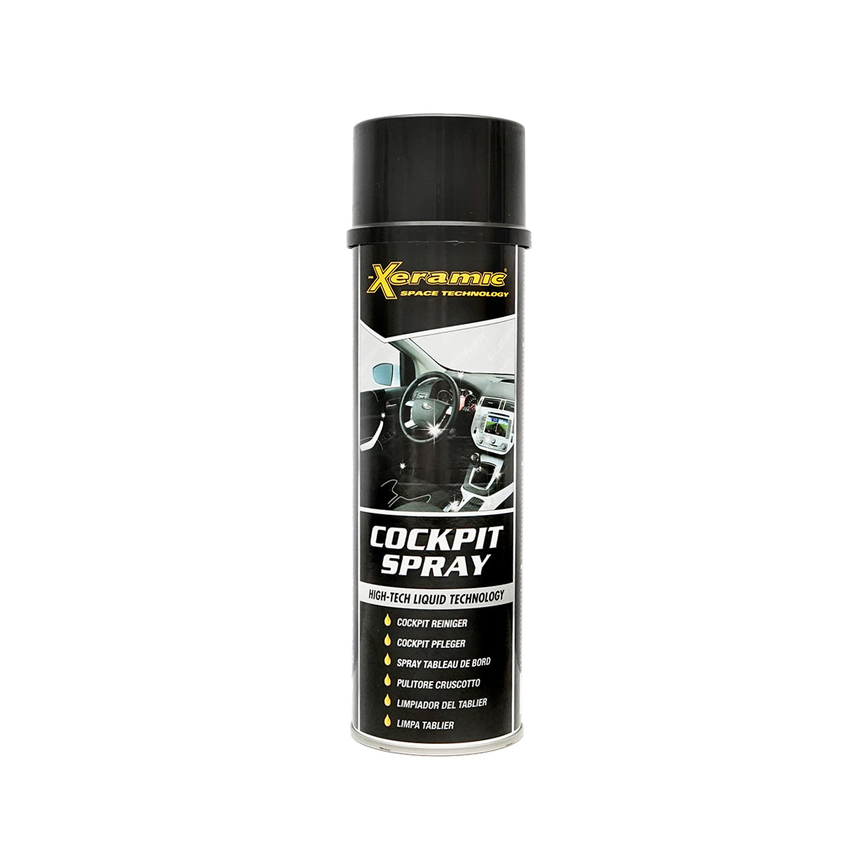 Spray Cockpit Anti Static, 500ml