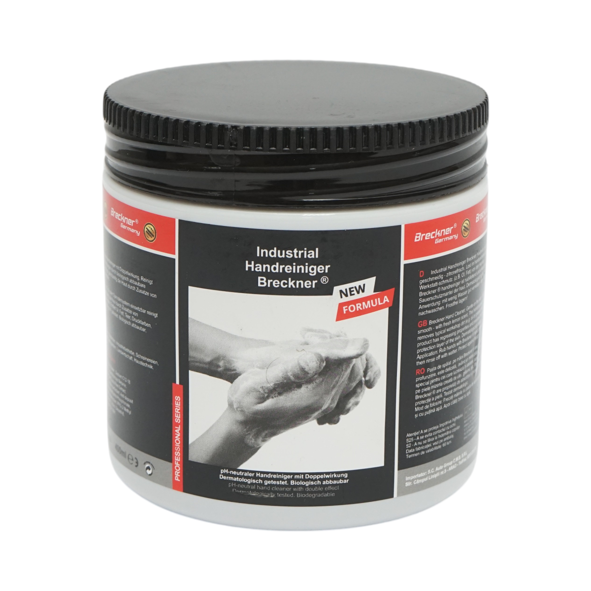 Pastă de spălat mâini industrială lămâie 400 ml Breckner Germany DISBC67