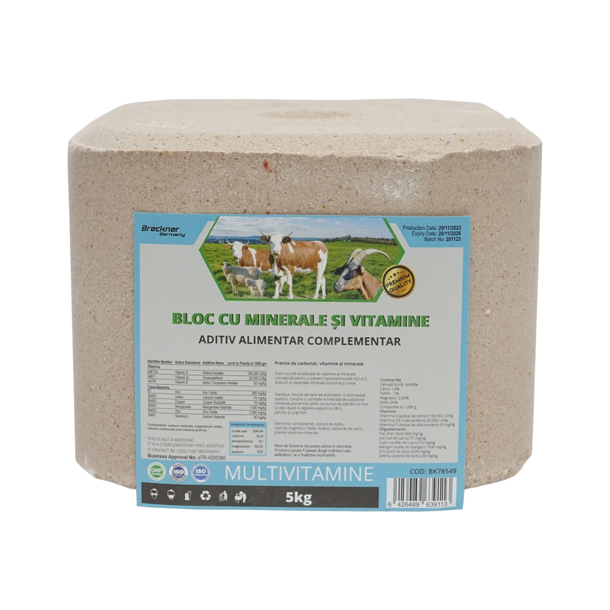 Bloc Cu Minerale Si Vitamine 5kg