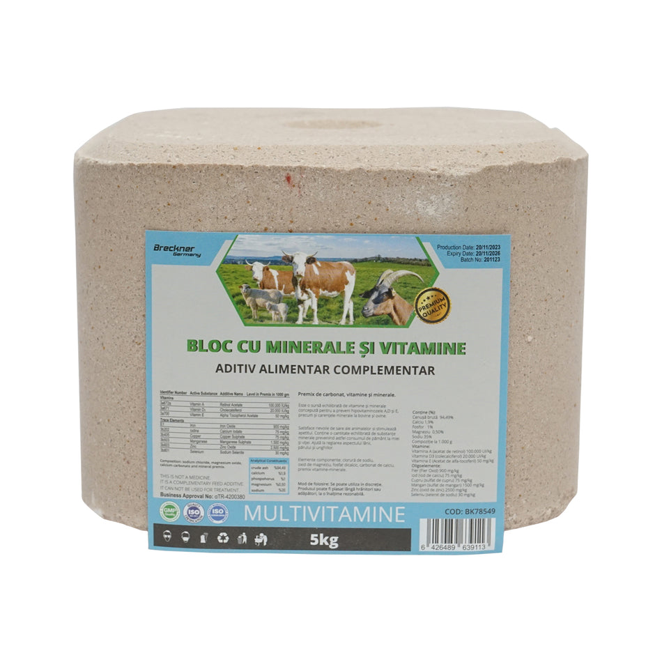 Bloc Cu Minerale Si Vitamine 5kg