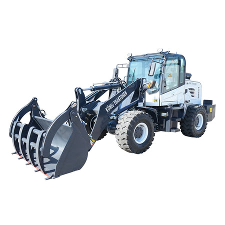 Inacrcator Frontal1.2t, 420w + Cupa 001 + Graifer Konig Traktoren