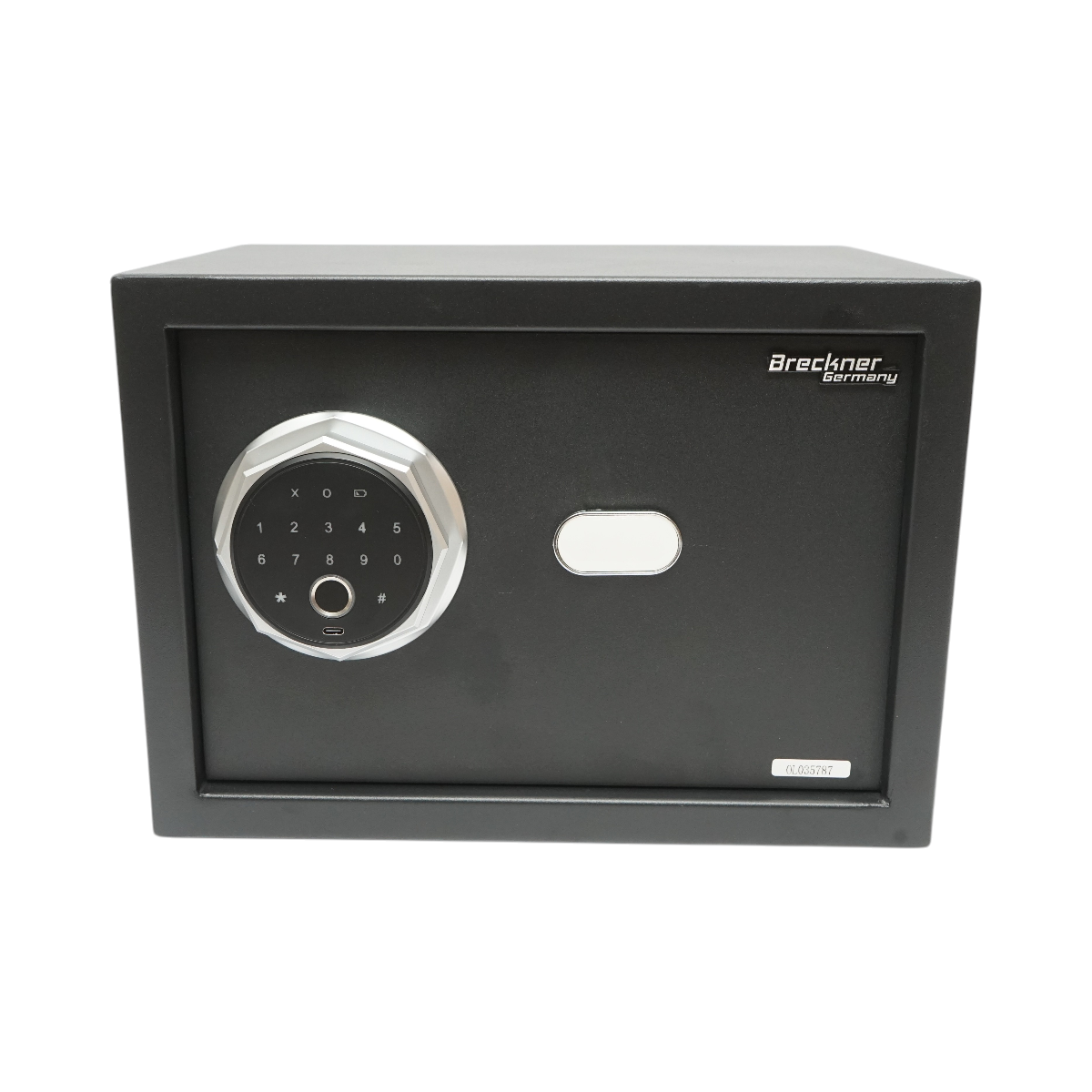 Seif Mobila Cu Amprenta,inchidere Electronica, 2 Chei 350x250x250mm
