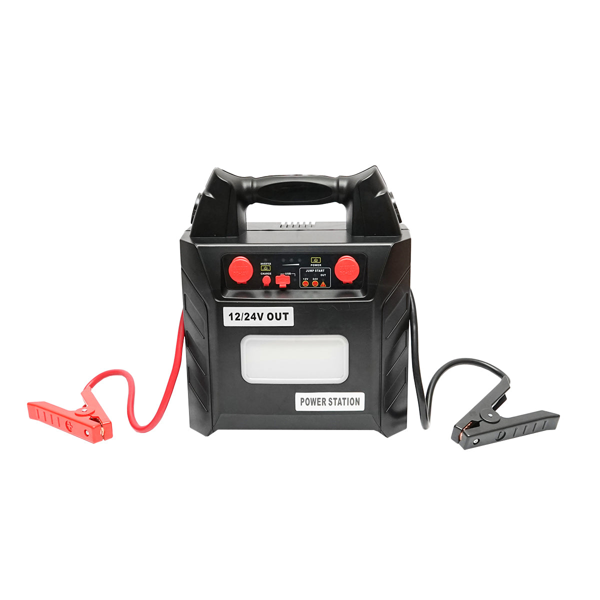 Robot pornire portabil cu 5 funcții 12/24V 300W, baterie, LED, USB BK98528