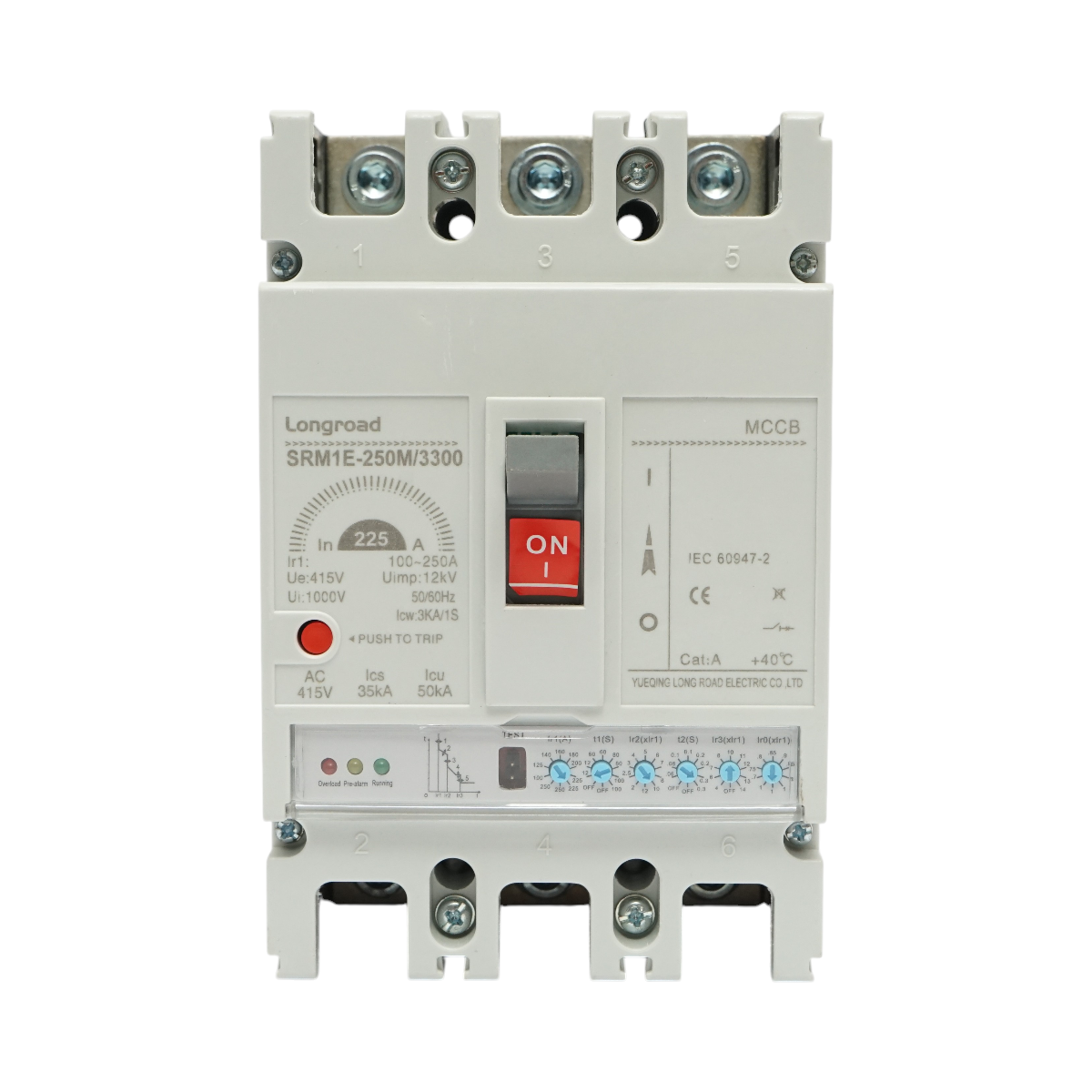 Intrerupator Automat De Putere Mccb 400v Ac, 3p 225a, Sm8e-250m Suntre