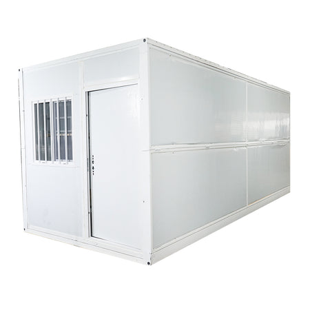 Container  Pliabil 580x240x251cm, Usa Geamuri, Cabina Dus,2 Paturi Etajate