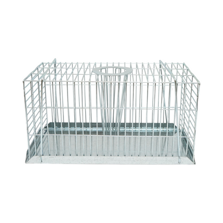 Capcana animale metalică tip cușcă pentru șobolani și șoareci 31 × 15 × 16.5 cm BK87738
