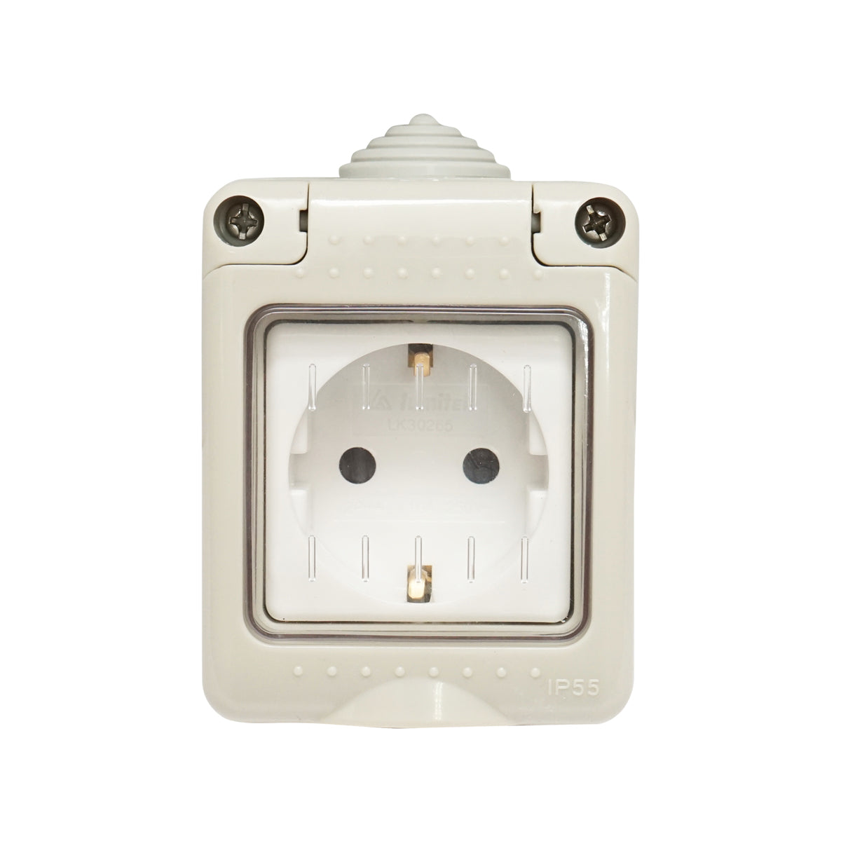 Priza Schuko Simpla Cu Impantare Si Protectie Ip 55, 16 A 250v