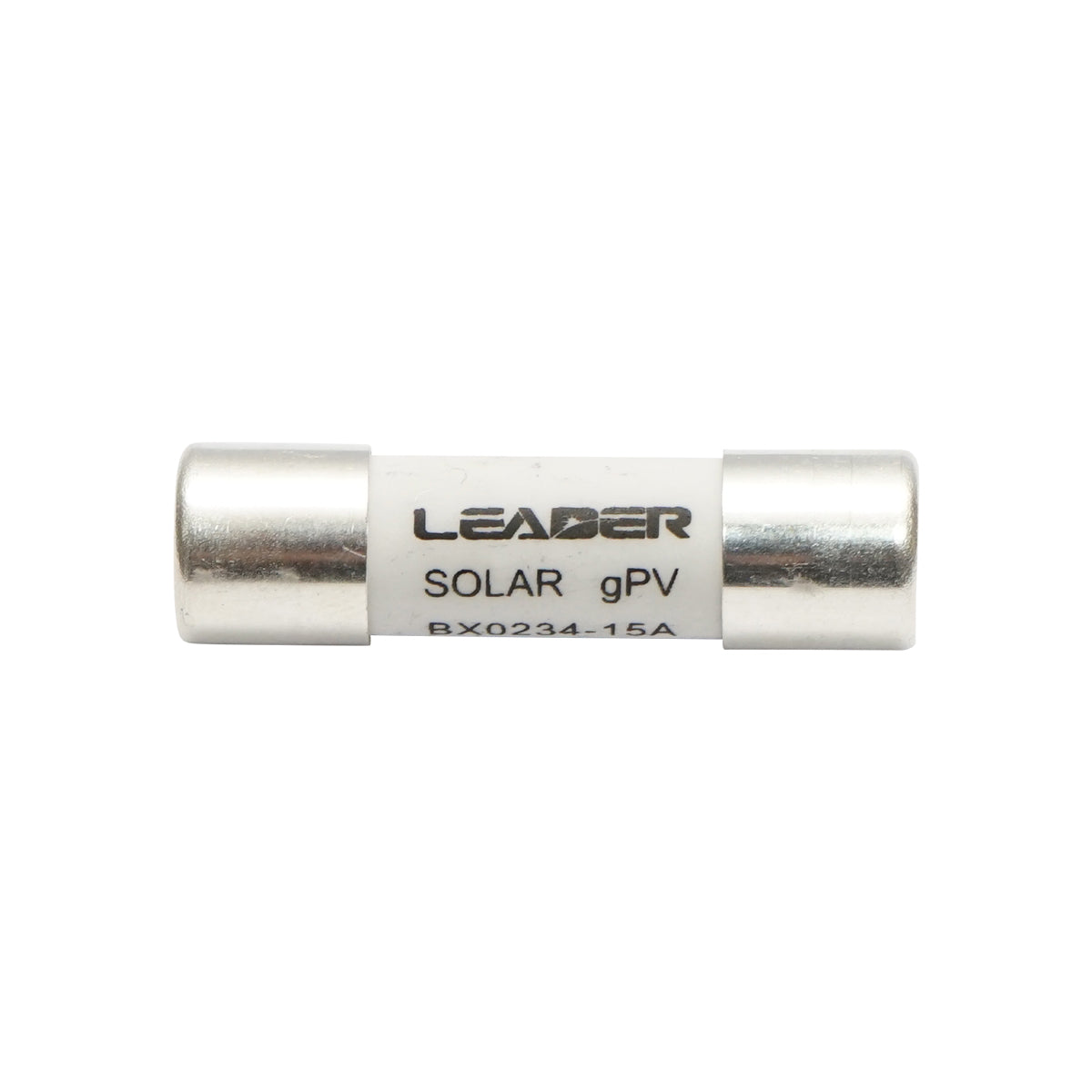 Siguranță fuzibilă 10x38 mm cilindrică BX0234 pentru solare gPV, 15A, 1000V Leader DISHT64