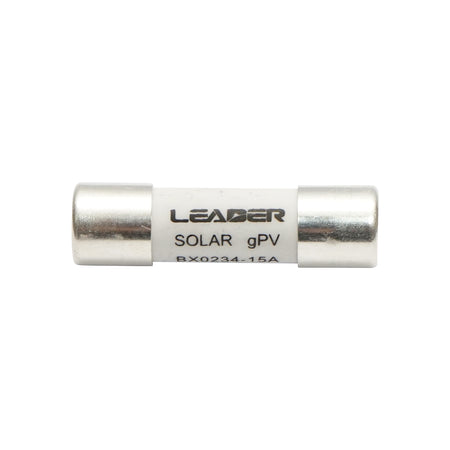 Siguranță fuzibilă 10x38 mm cilindrică BX0234 pentru solare gPV, 15A, 1000V Leader DISHT64