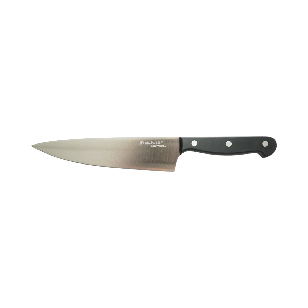 Cuțit de bucătar profesional cu lamă de 20 cm din oțel inoxidabil 5Cr15MoV și mâner POM Breckner Germany AAA416