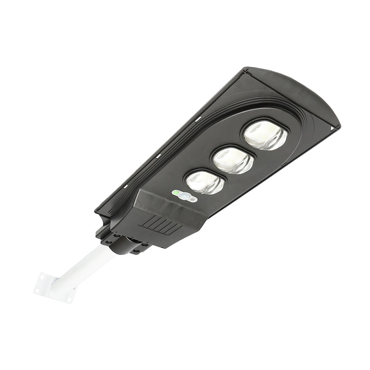 Lampă solară LED pentru iluminat stradal 150 W cu senzor de mișcare, lumină rece 6500 K și protecție IP65 Breckner Germany BK77354