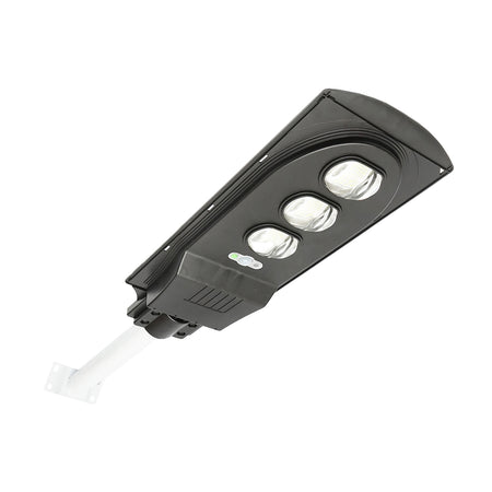 Lampă solară LED pentru iluminat stradal 150 W cu senzor de mișcare, lumină rece 6500 K și protecție IP65 Breckner Germany BK77354
