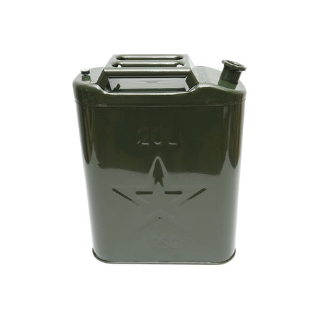 Canistră metal 20 L cu dop înșurubabil 350 × 170 × 470 mm DISLZ10
