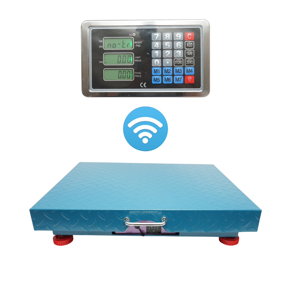 Cantar Electronic  Tip Platforma Cu Brat Pliabil, Display Wifi 700 Kg