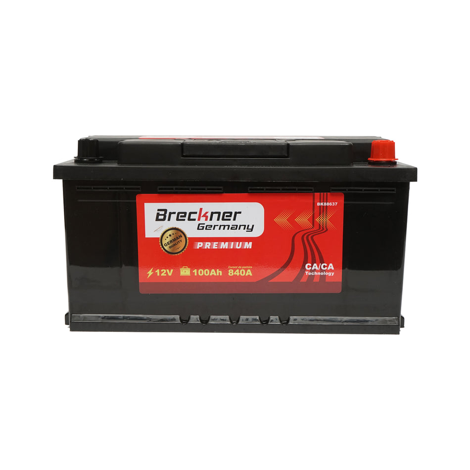 Acumulator, Baterie Auto 100ah, 840a, 12v Breckner Premium