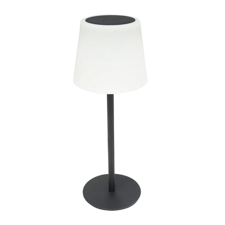 Lampa De Masa Solara Led 2w, Panou Solar 0.7w, 3.7v 1200ma Negru