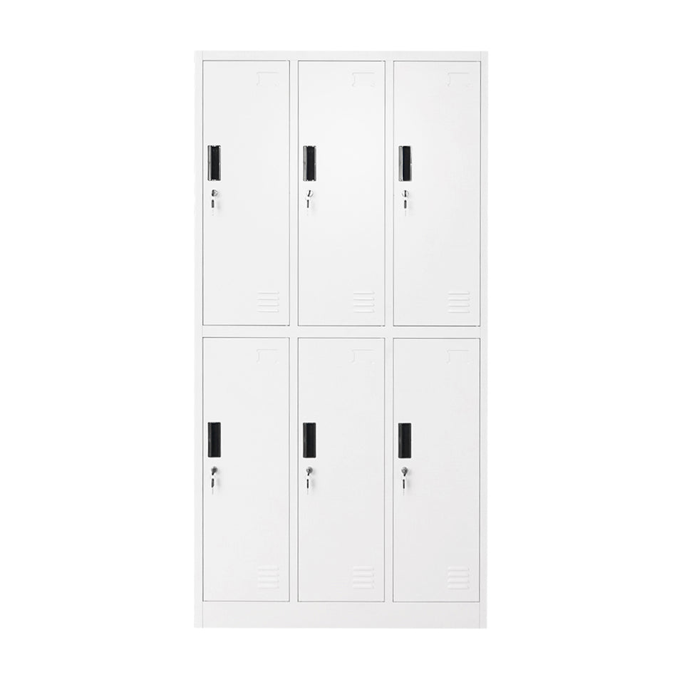 Dulap Metalic Vestiar Cusetat 3x2 Cu 6 Usi