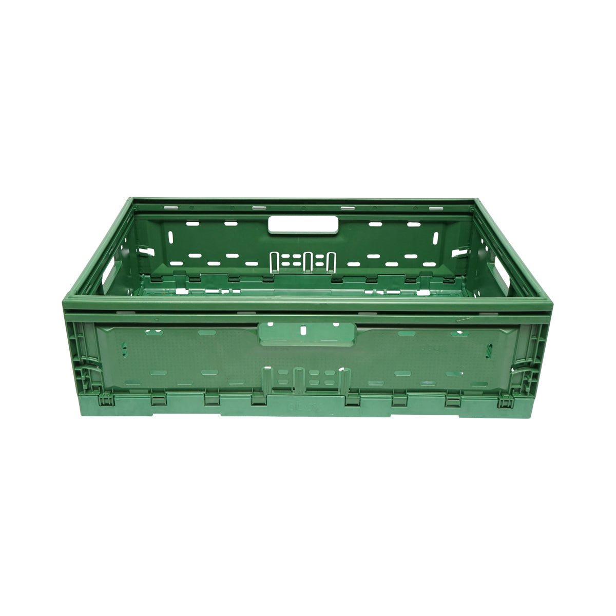 Lada, Cutie Plastic Pliabila, Verde Pentru Depozitare, 595x385x185mm