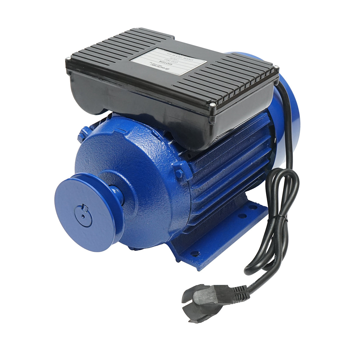 Motor Electric Monofazat 1.1kw, 220v, 130x90mm, Fir Aluminiu Si Protectie termica