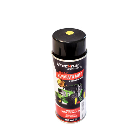 Spray vopsea galben pentru reparații auto, strat rezistent BK1S129