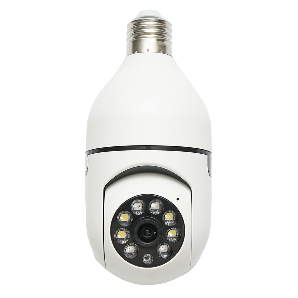 Camera Supraveghere Wifi 2.4g 1080p, Tip Bec E27 Cu Senzor Miscare