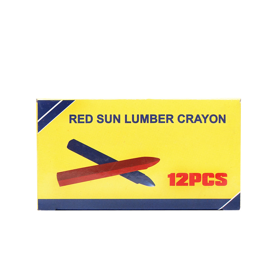 Set de 12 crete industriale roșii de 103 × 14 mm pentru marcaje pe lemn BK88673