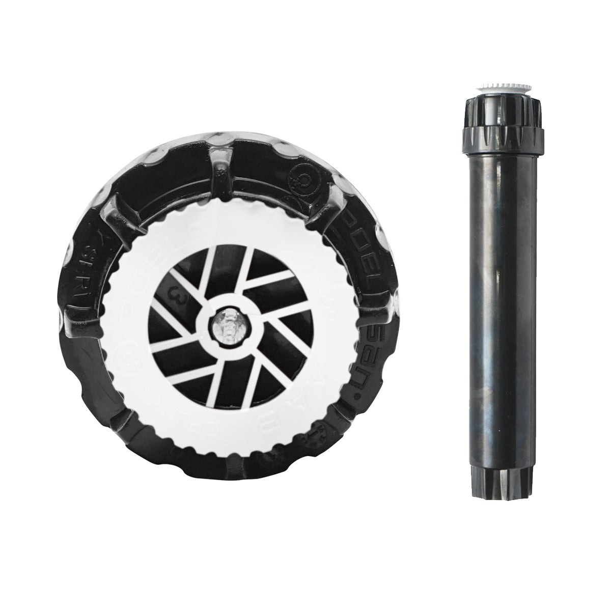 Aspersor Spray Cu Duza 10cm, D1/2, Fi Pt Sisteme Irigatii, Raza 5.8m
