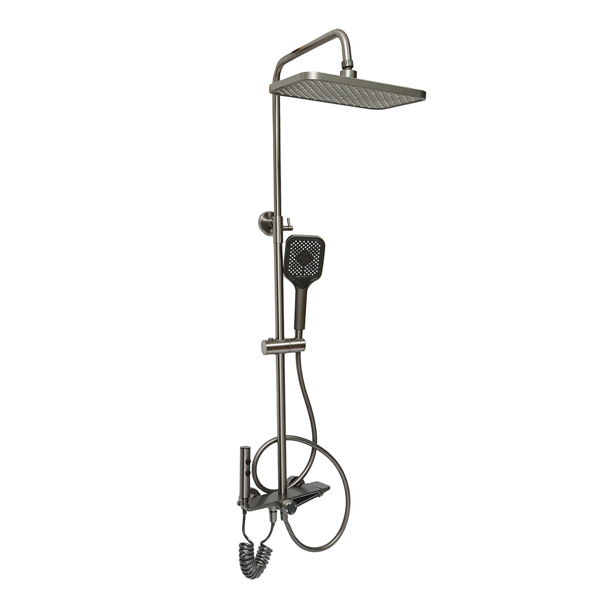 Set Dus Dreptunghiular Multifunctional Cu Termostat, Afisaj Digital