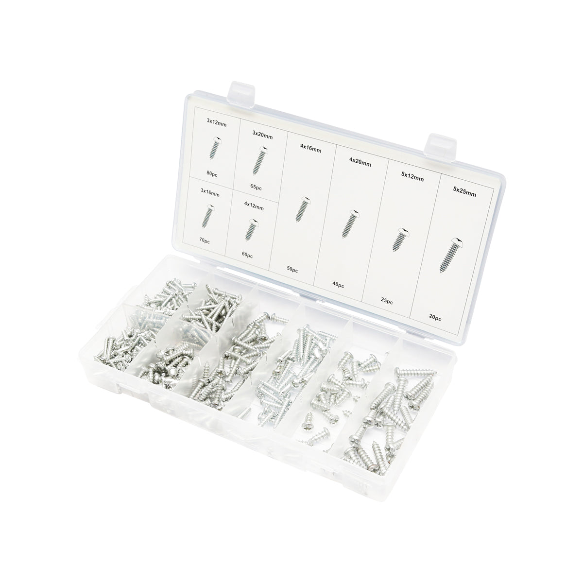 Trusa Holsurub Metal  Cu Cap Cruce 410buc