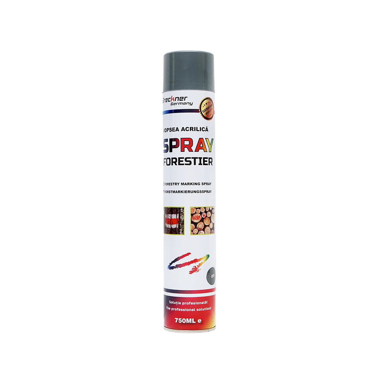 Vopsea Spray Marcaj Forestier Gri 750ml Breckner Germany