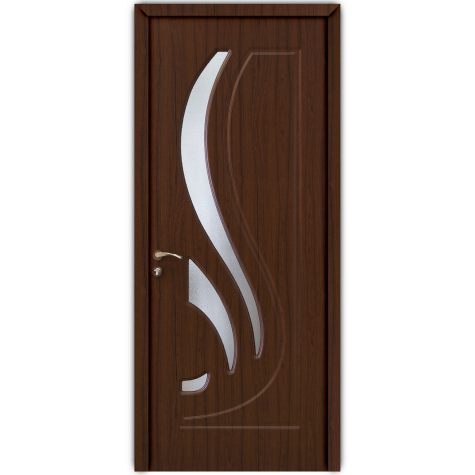 Usa Lemn Interior Modern Cu Geam Op-154 2000/800 Wenge