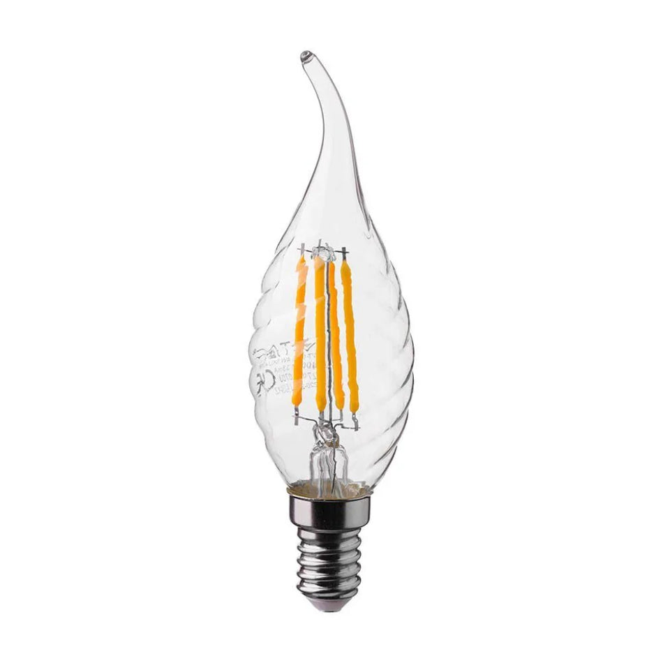 Bec Led Filament E14 4w 6500k Alb Neutru